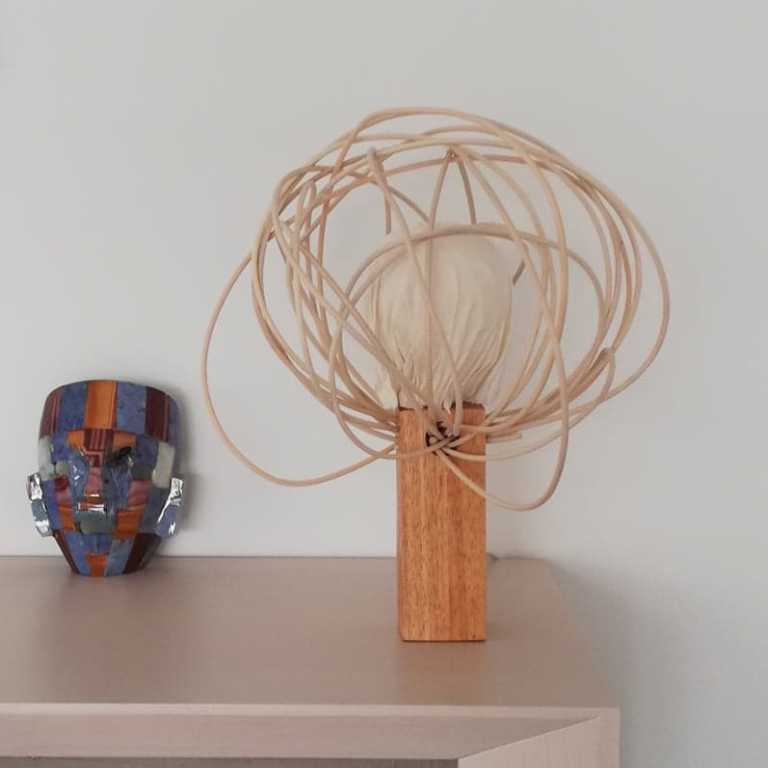 Lampe rotin